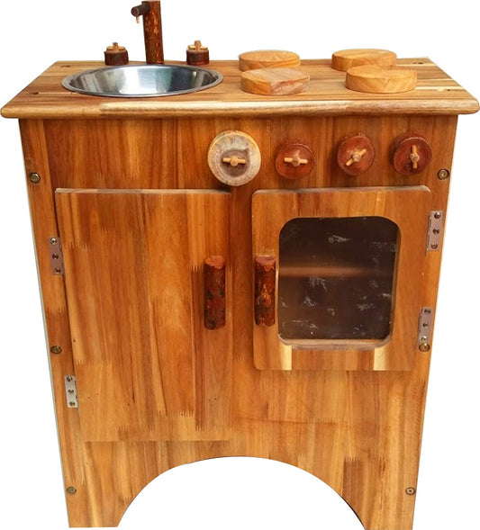 Combo WOODEN Stove and Sink