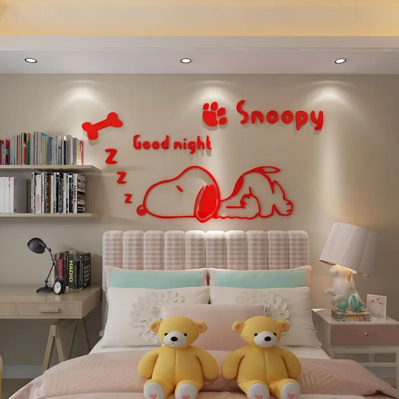 Snoopy Wall Sticker Decor