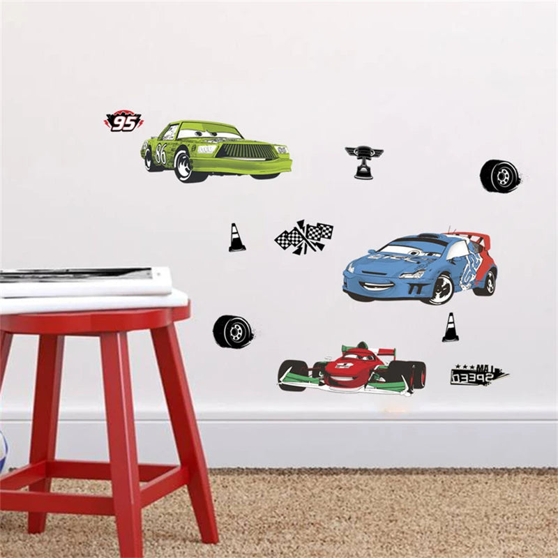 Self Adhesive Disney Cars Wall Sticker