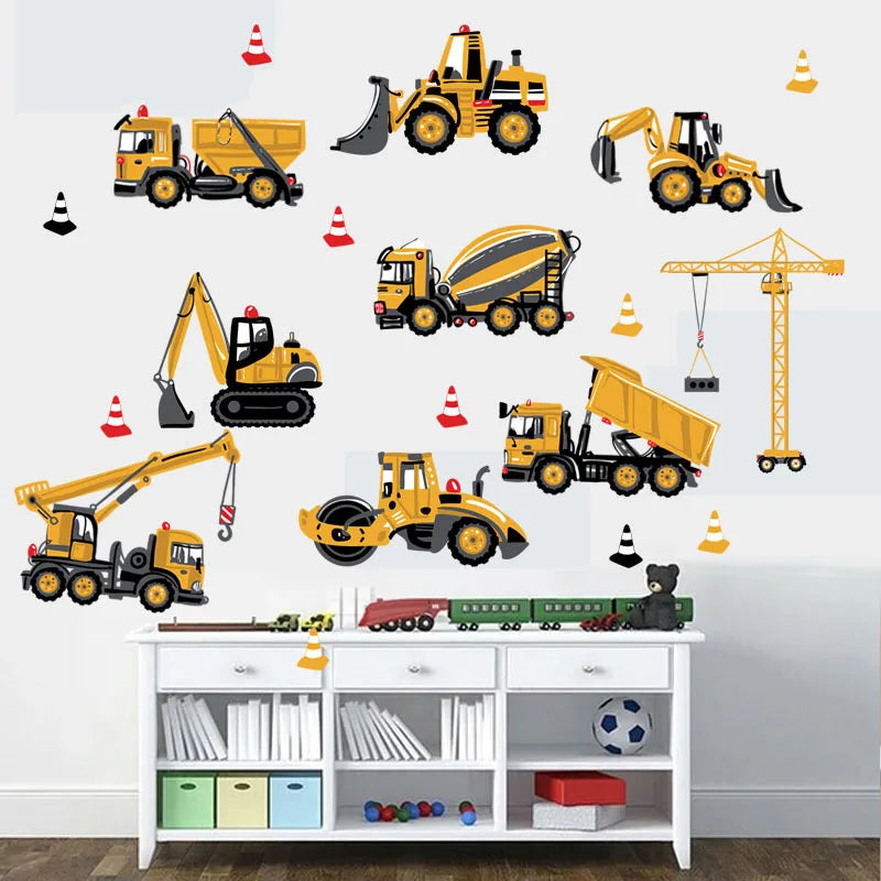 Tractor Wall Stickers DIY