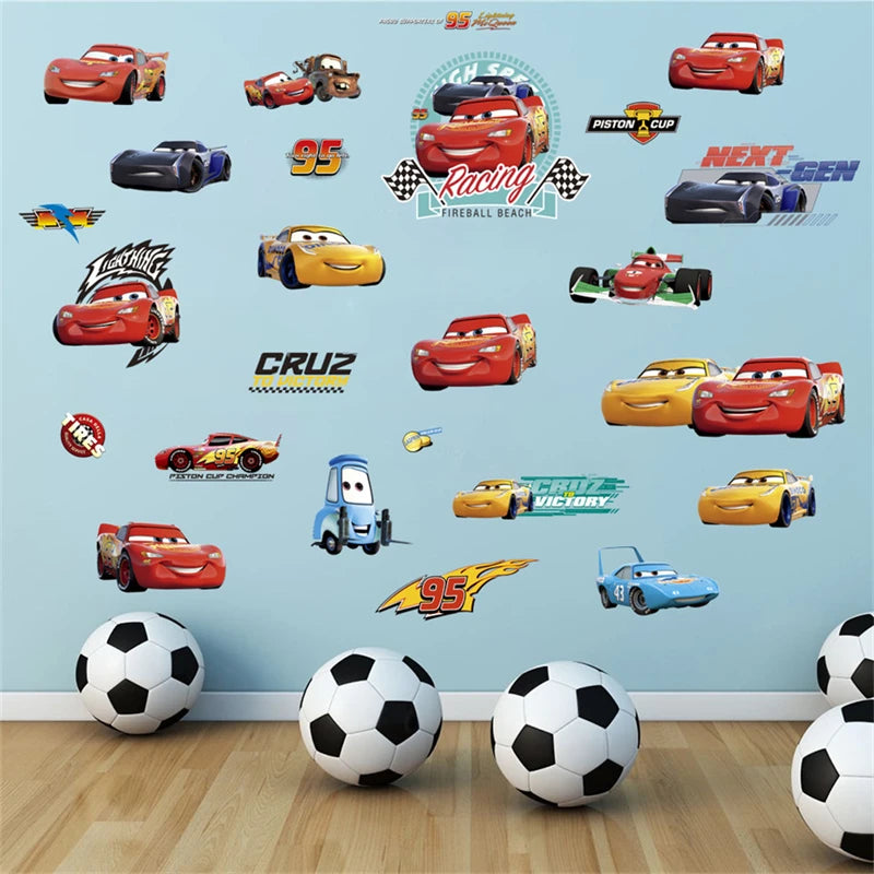 Self Adhesive Disney Cars Wall Sticker