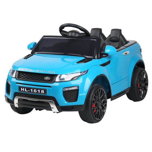 Electric Ride On Car SUV Range Rover-inspired Toy Cars Remote 12V Blue