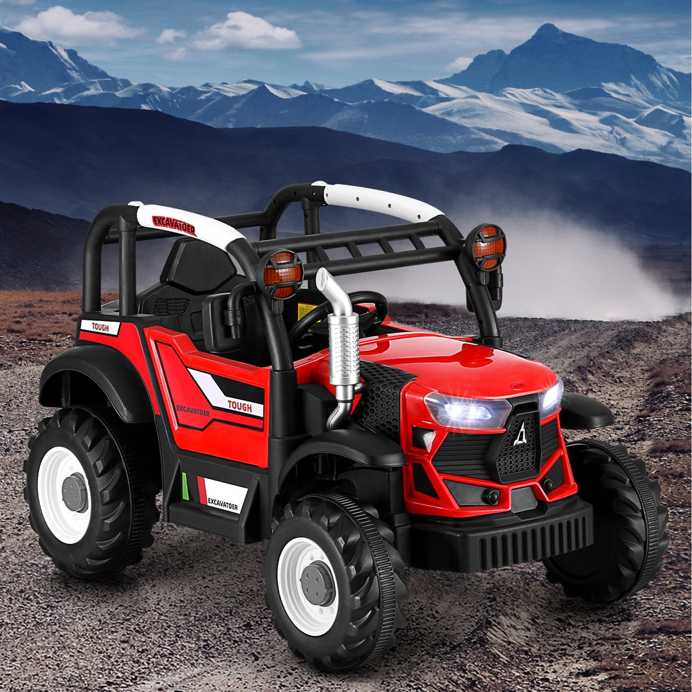 Electric Ride On Car Off Road Jeep Remote 12V Red