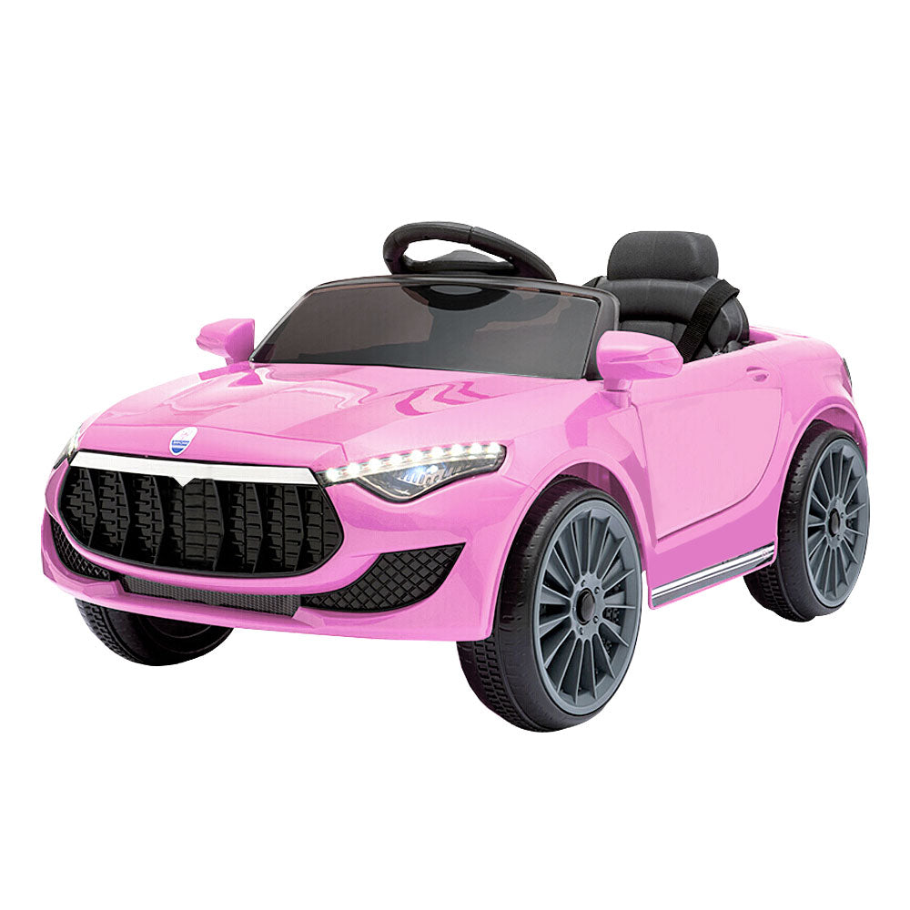 Electric Ride On Car Toys Cars Headlight Music Remote Control 12V Pink