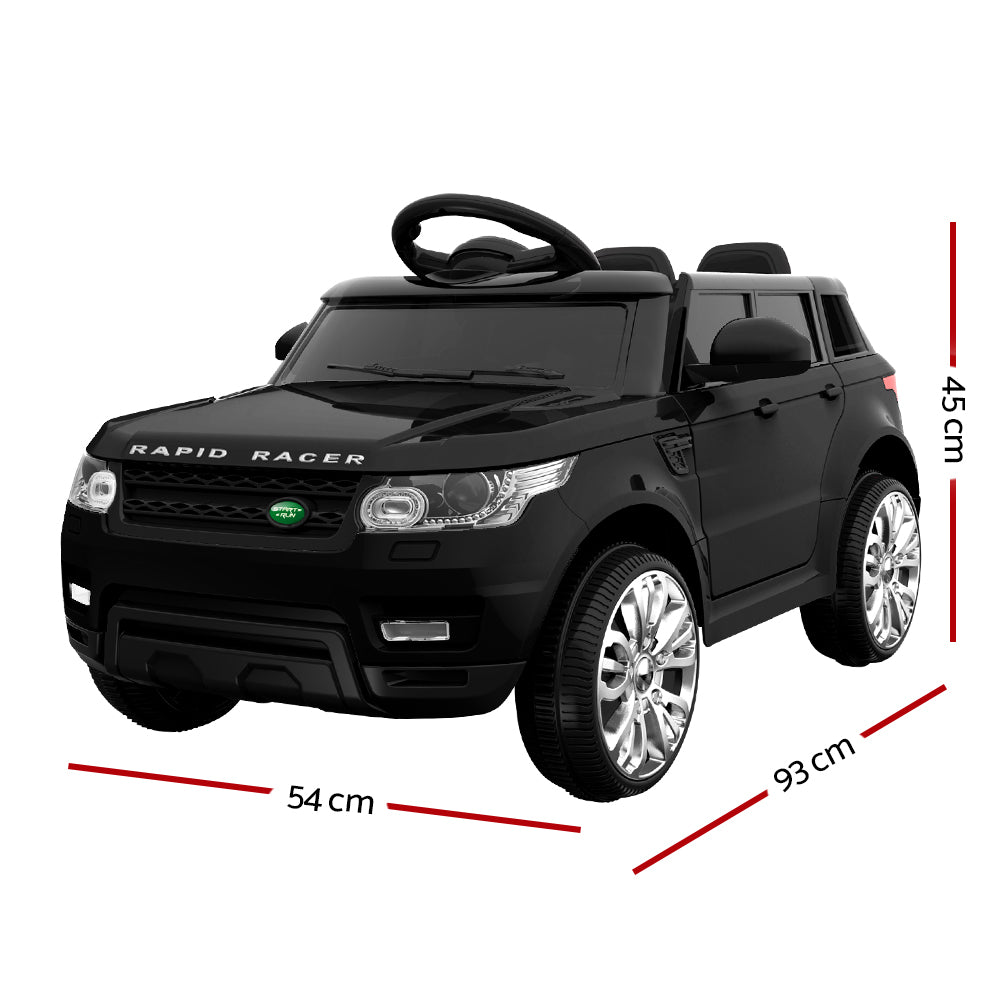 Electric Ride On Car SUV Range Rover-inspired Cars Remote 12V Black