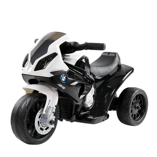 Kids Electric Ride On Police Motorcycle Motorbike BMW Licensed S1000RR Black