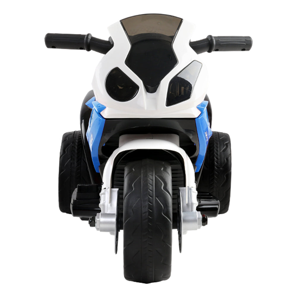 Kids Electric Ride On Police Motorcycle Motorbike BMW Licensed S1000RR Blue