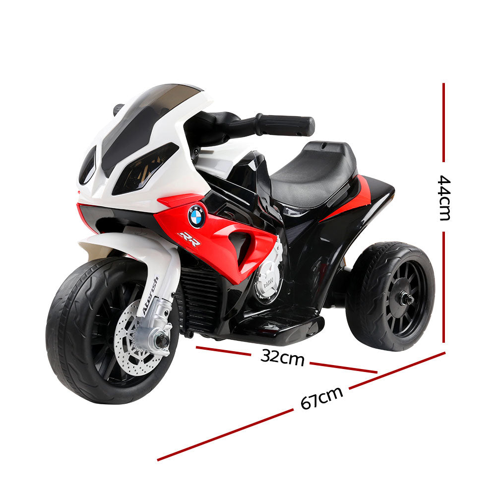 Kids Electric Ride On Police Motorcycle Motorbike BMW Licensed S1000RR Red