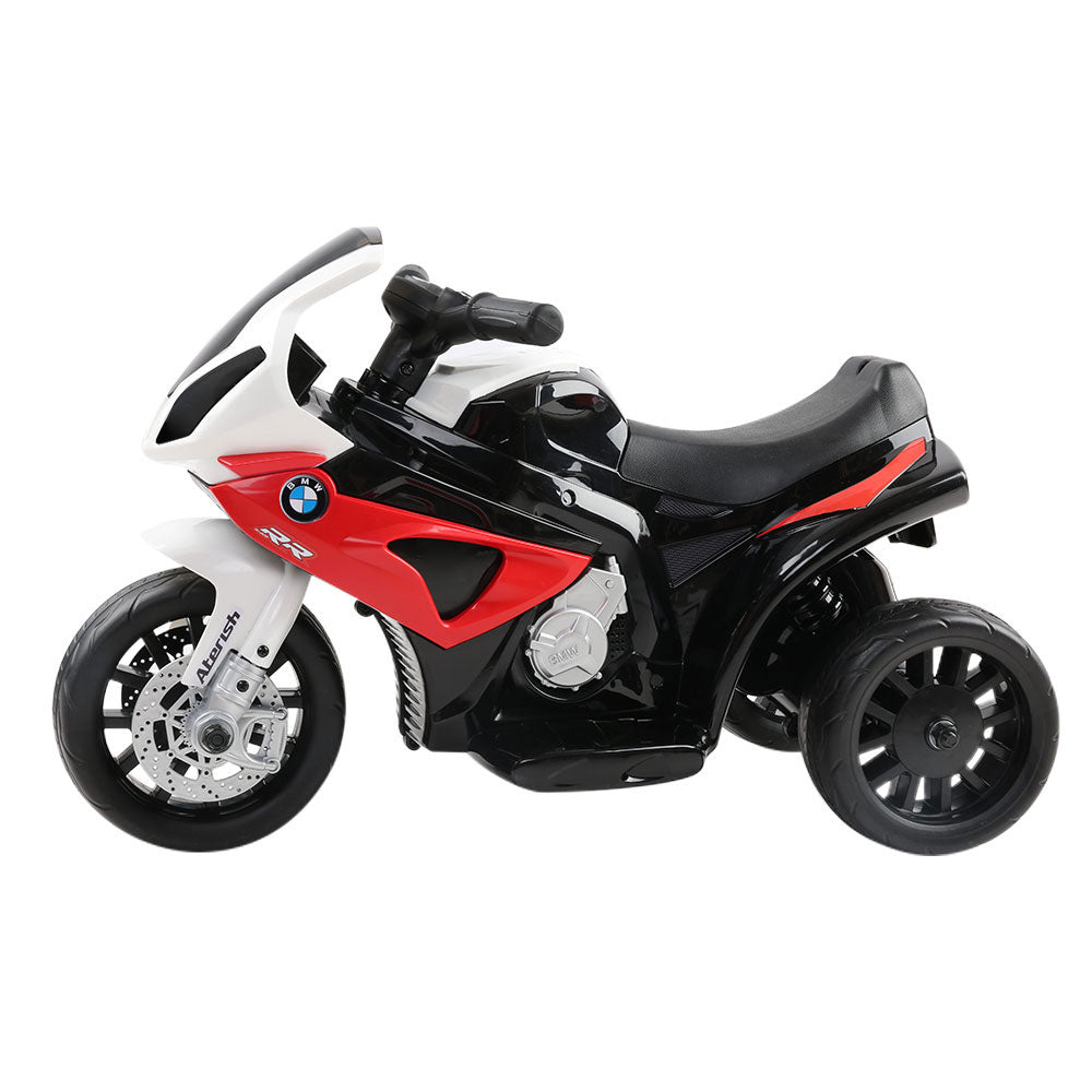 Kids Electric Ride On Police Motorcycle Motorbike BMW Licensed S1000RR Red