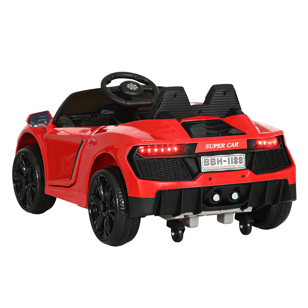 Electric Ride On Car Ferrari-Inspired Toy Cars Remote 12V Red