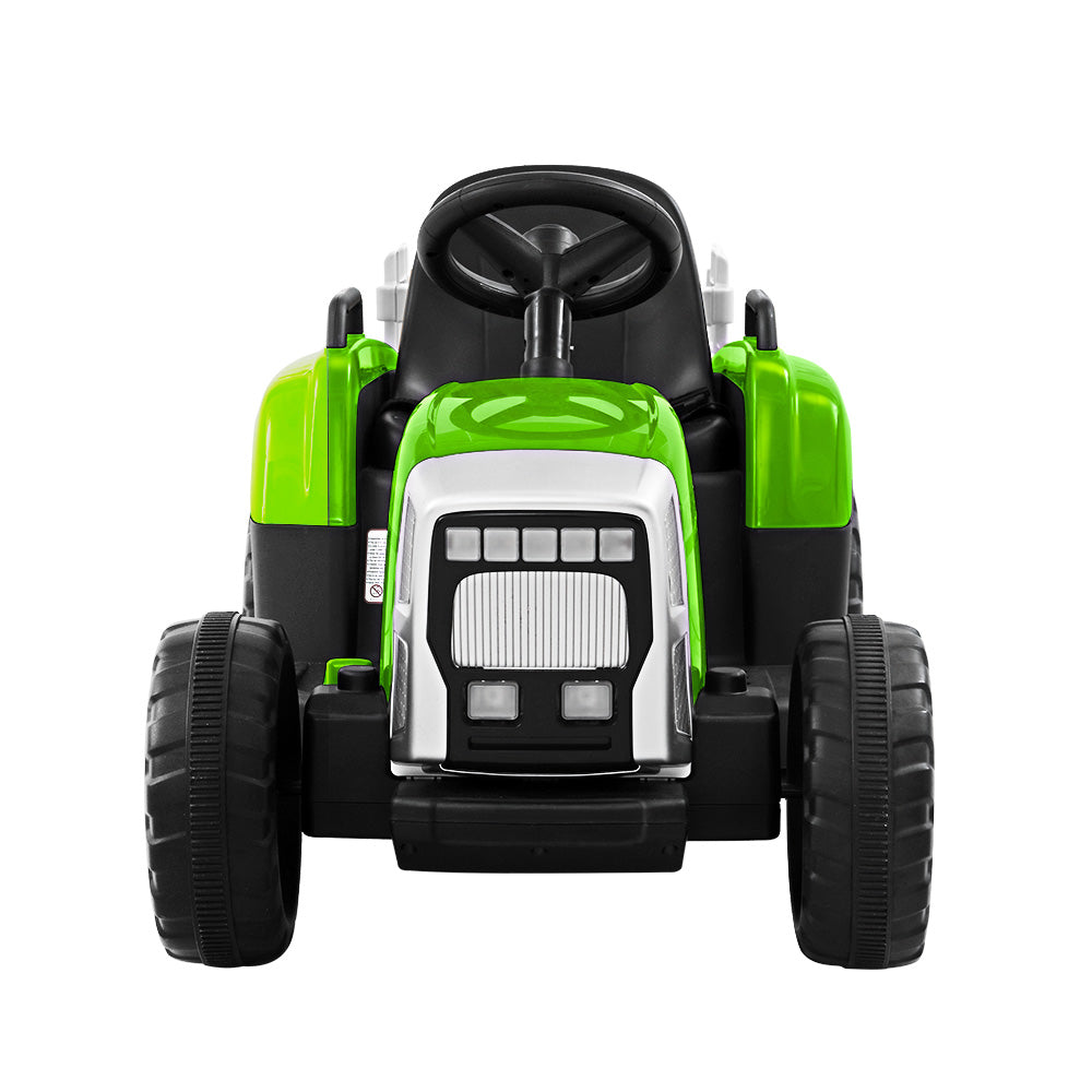 Electric Ride On Car Tractor Toy Cars 12V Green