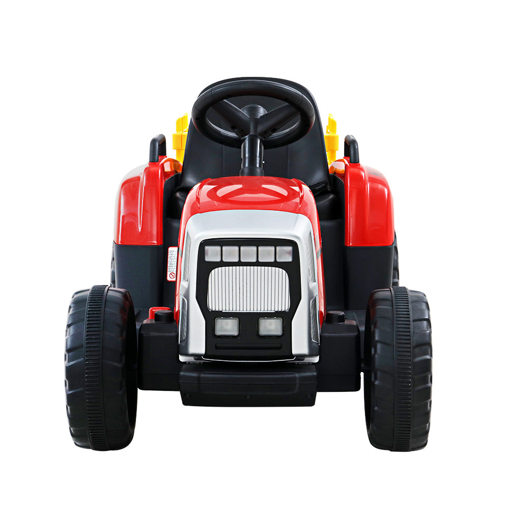 Electric Ride On Car Tractor Toy Cars 12V Red