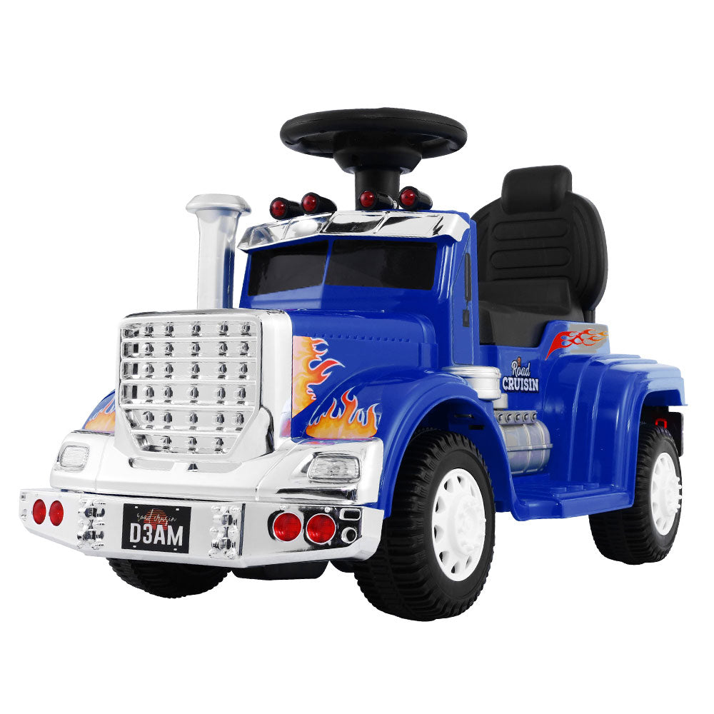 Electric Ride On Car Truck Motorcycle Motorbike Toy Cars 6V Blue