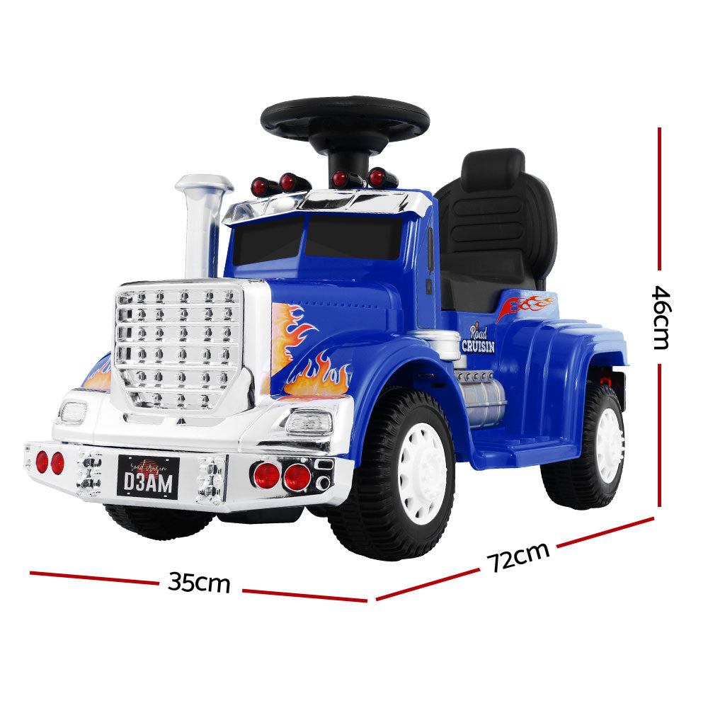 Electric Ride On Car Truck Motorcycle Motorbike Toy Cars 6V Blue