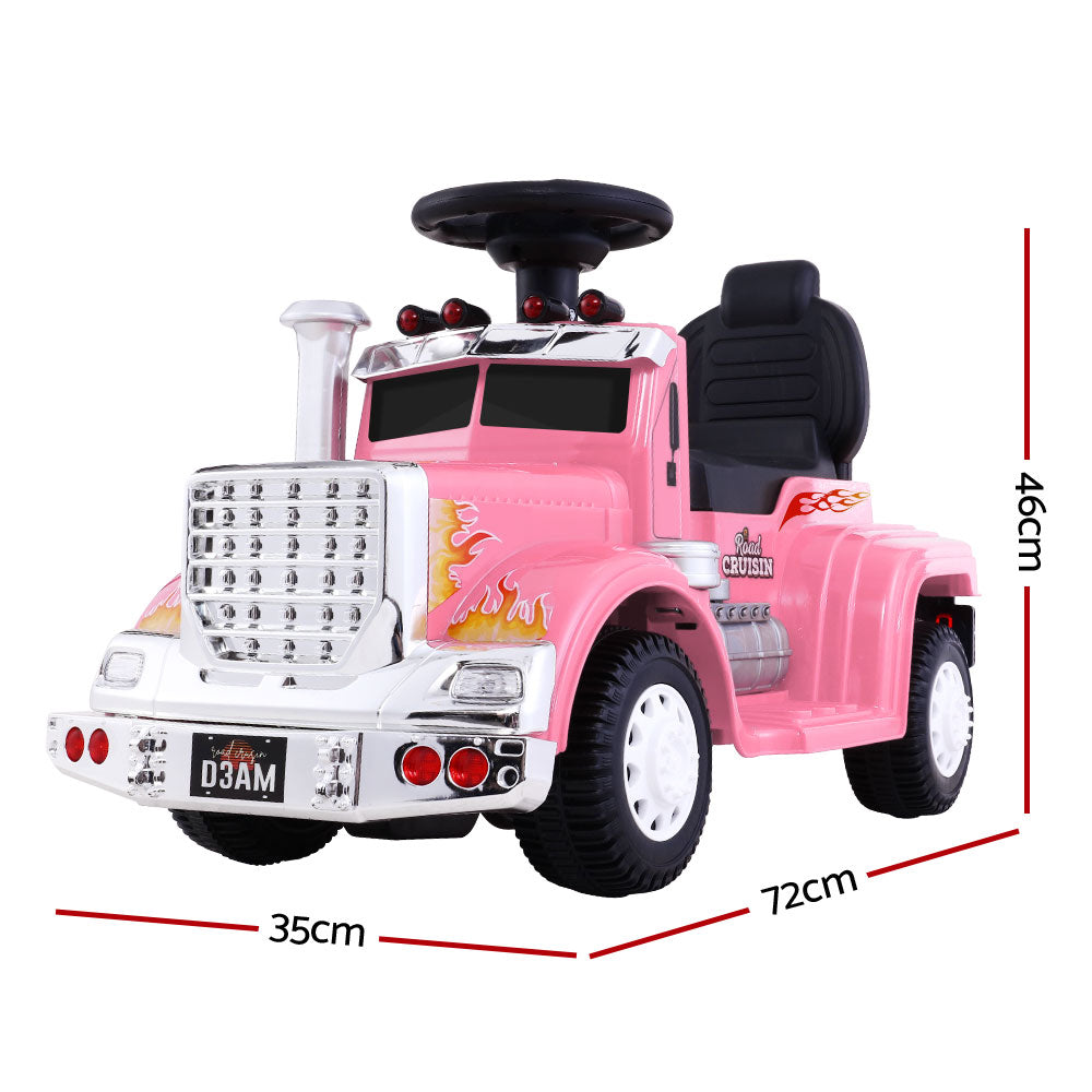 Electric Ride On Car Truck Motorcycle Motorbike Toy Cars 6V Pink