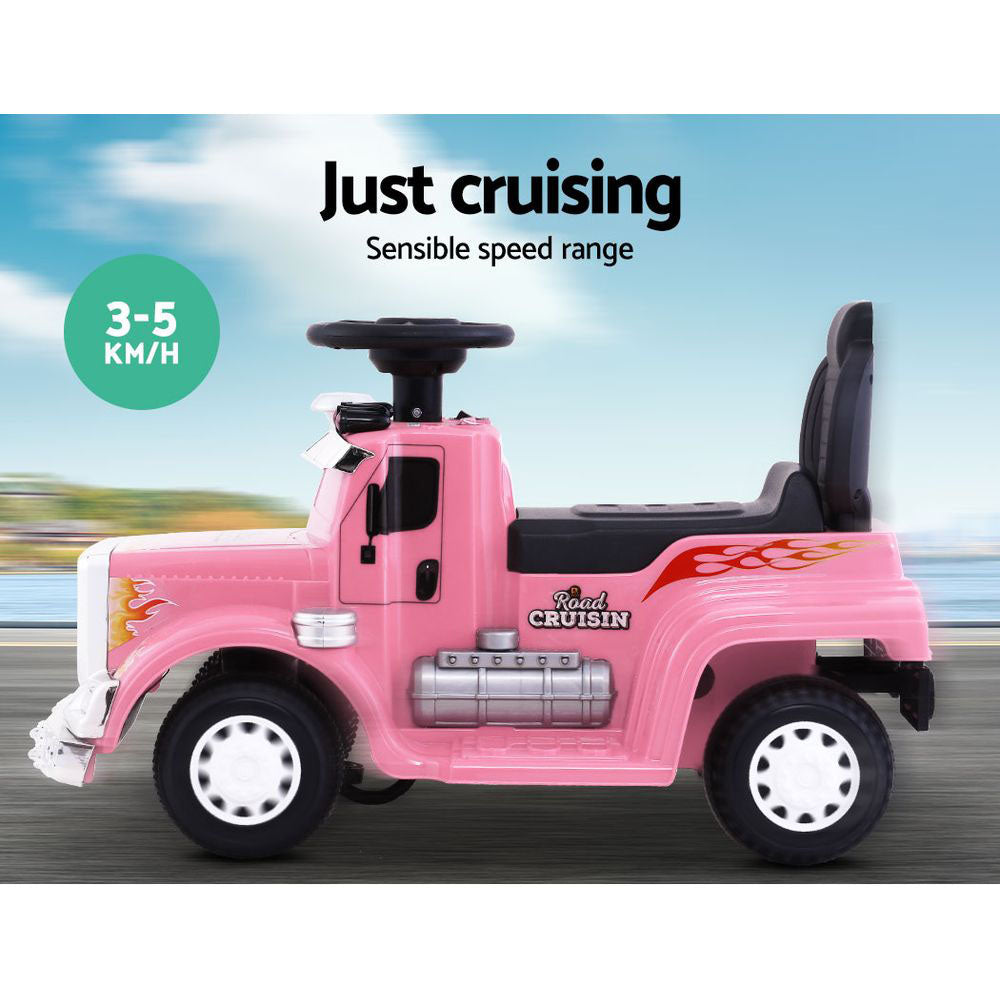 Electric Ride On Car Truck Motorcycle Motorbike Toy Cars 6V Pink