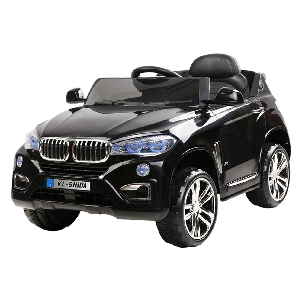 Electric Ride On Car SUV BMW-Inspired X5 Toy Cars Remote 6V Black