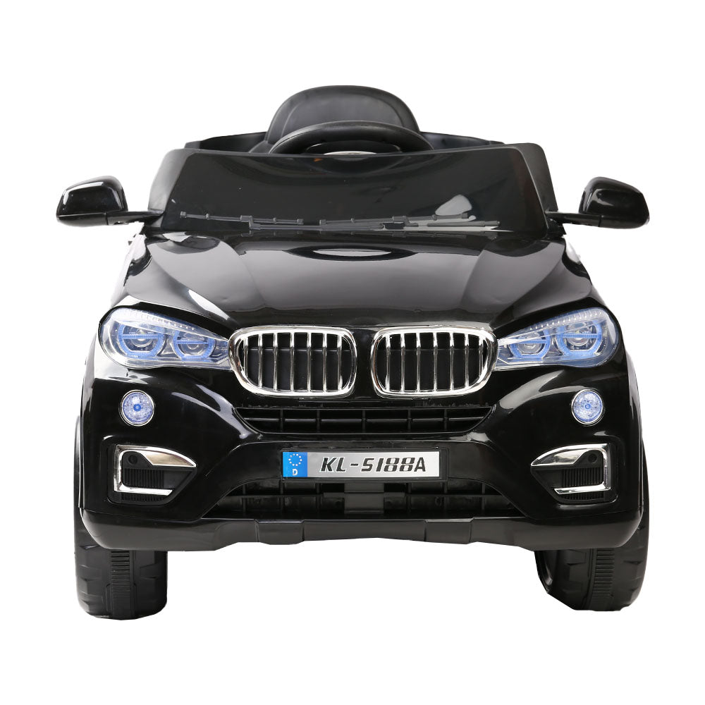 Electric Ride On Car SUV BMW-Inspired X5 Toy Cars Remote 6V Black