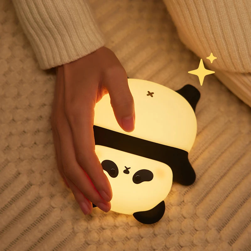 Panda LED Silicone Night Light