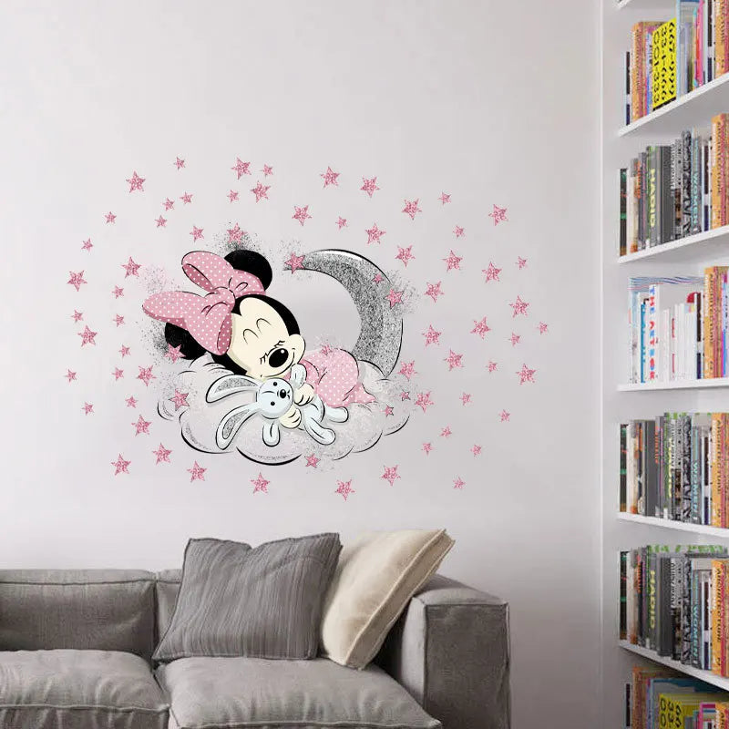 Wall Sticker Minnie & Mickey Decal