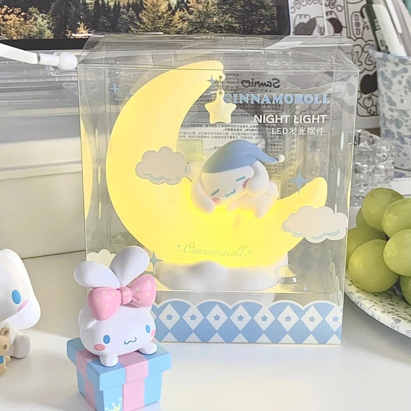 Anime Kawaii Sanrio Moon Night Lamp