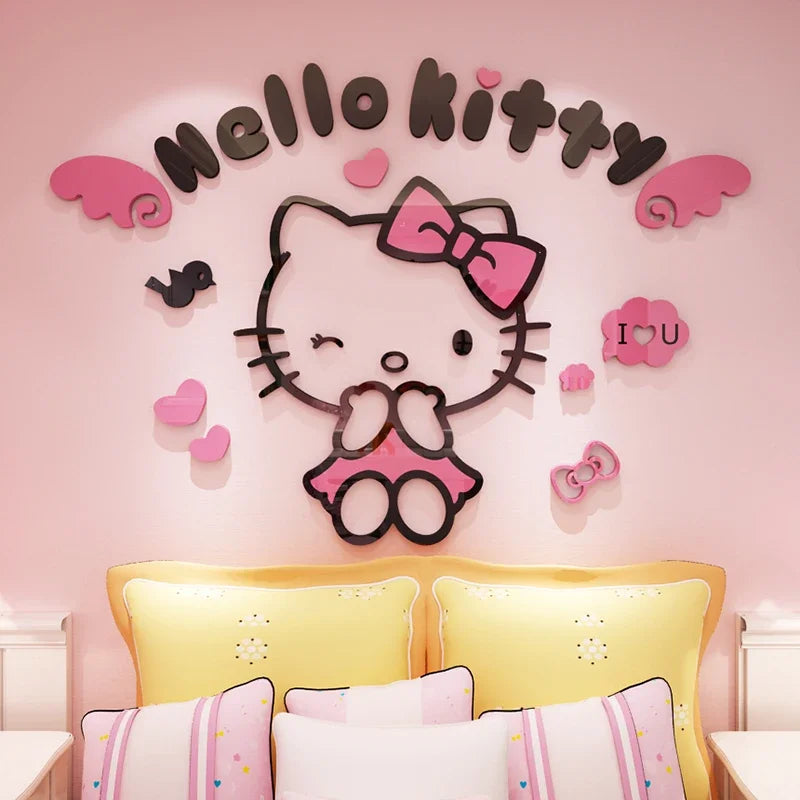 3D Wall Sticker Japan Hello Kitty