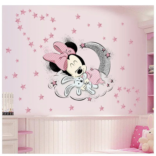 Wall Sticker Minnie & Mickey Decal