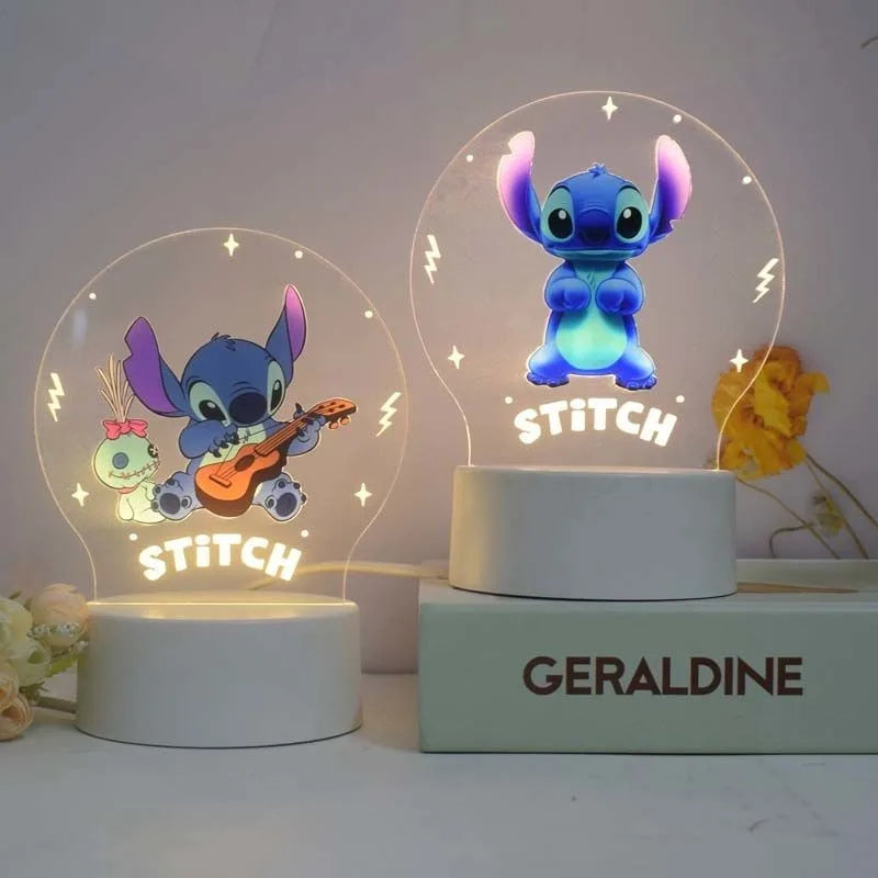 Disney Lilo & Stitch Cartoon Night Light / Table Lamp