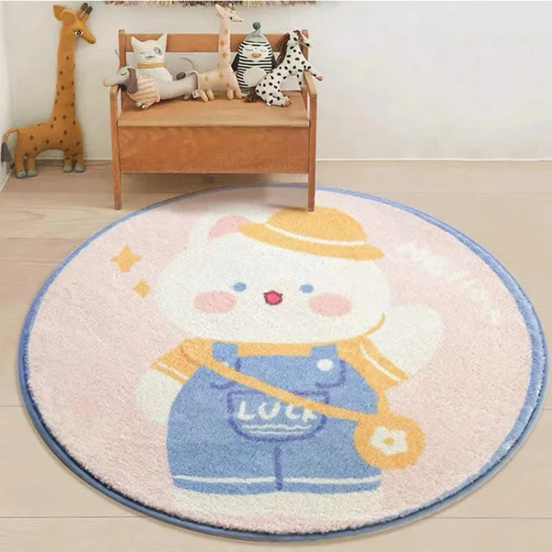 Plush Fluffy Thick Children's Rugs