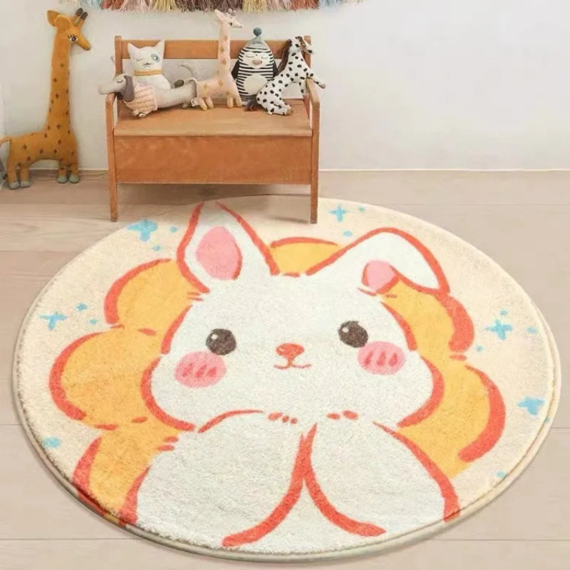 Plush Fluffy Thick Children's Rugs