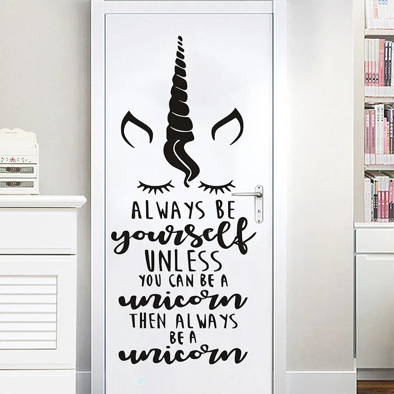 Children's Room Unicorn Vinyl Wall Decal