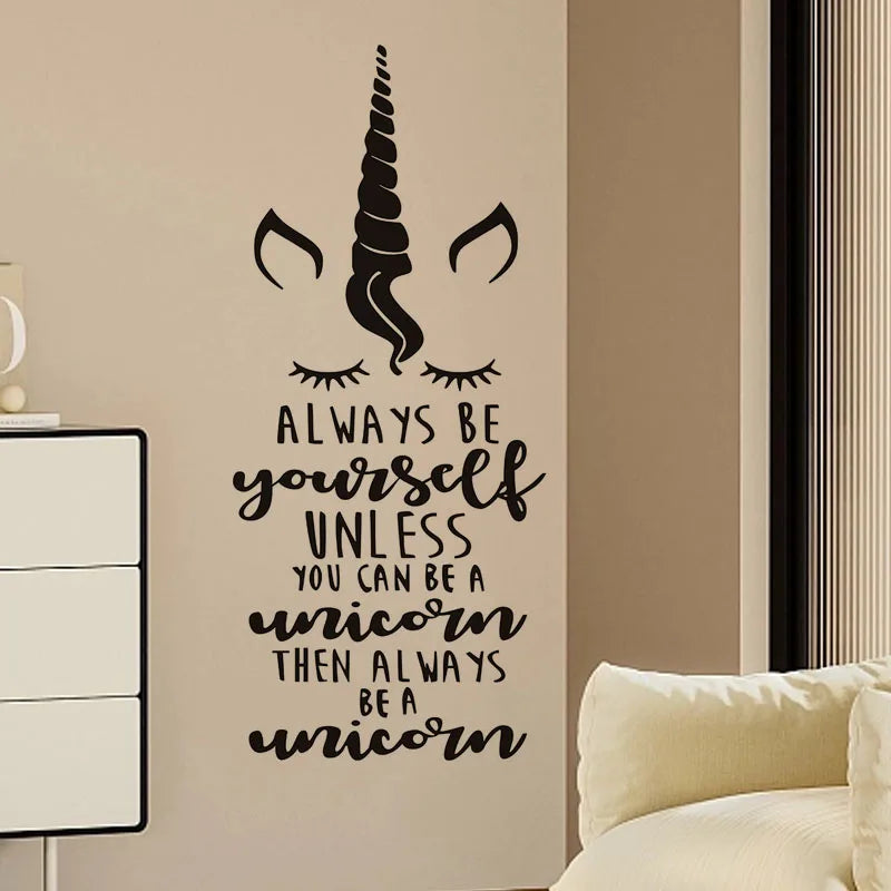 Children's Room Unicorn Vinyl Wall Decal