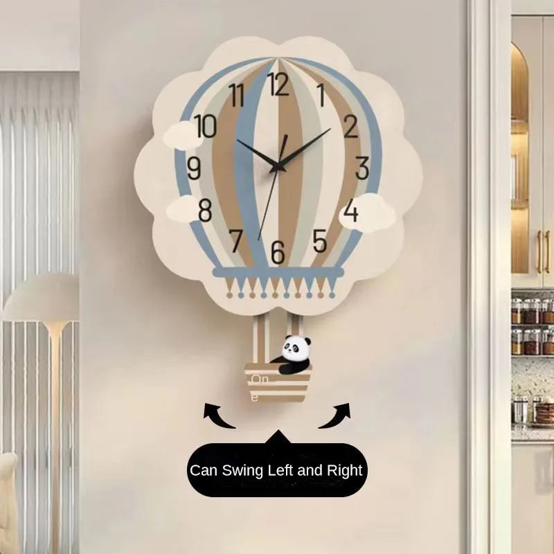 Hot Air Balloon Wall Clock