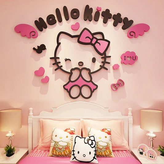 3D Wall Sticker Japan Hello Kitty