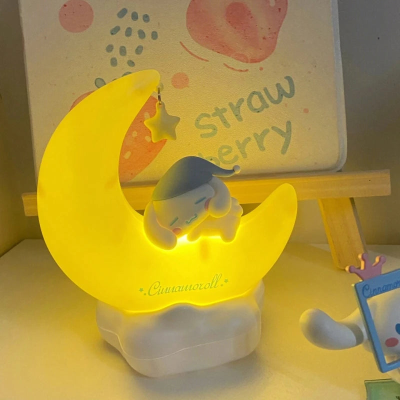 Anime Kawaii Sanrio Moon Night Lamp