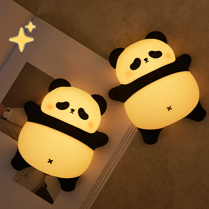 Panda LED Silicone Night Light