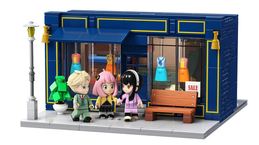 Kalos Spy X Family Forger Family's Adventure Building Block Set Tailor Shop