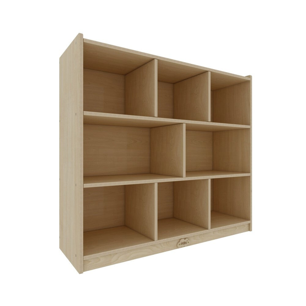 8 Cubby Cabinet Kids Bookshelf Organiser Storage - H91cm