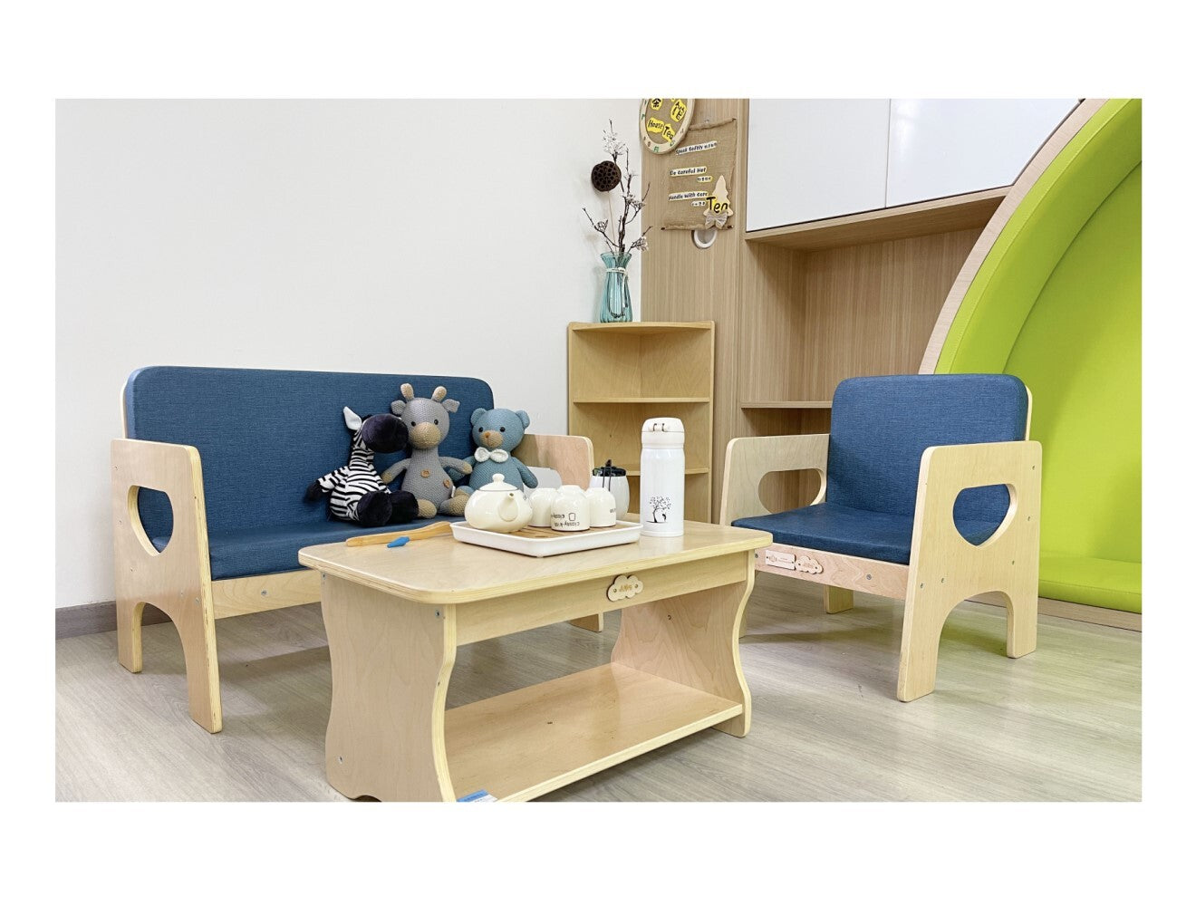 Jooyes Goteborg Kids Wooden Coffee Table