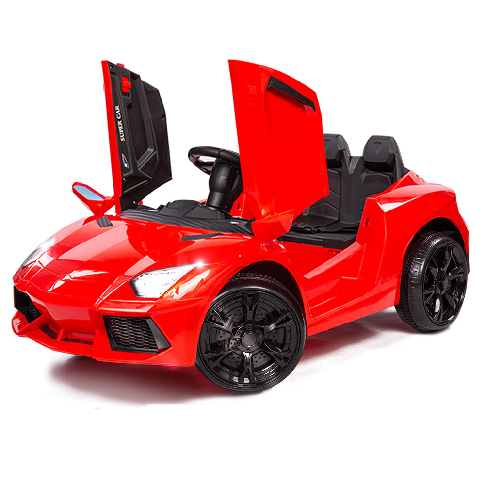 Ride-On Car LAMBORGHINI Inspired - Electric Toy Battery Remote Red