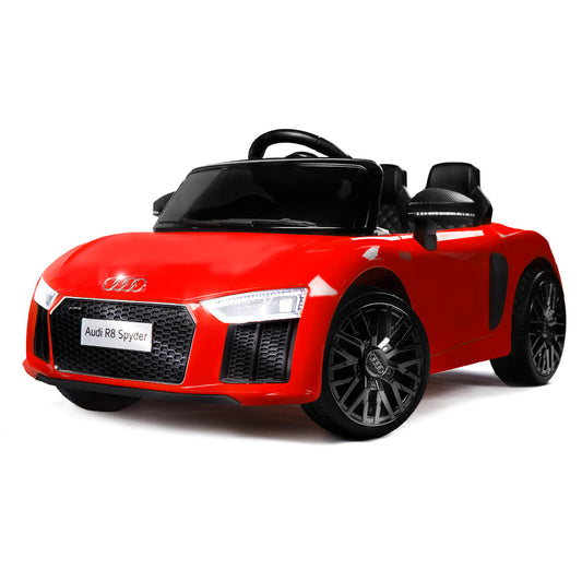 Kids Ride-On Car Licensed AUDI R8 SPYDER Battery Electric Toy Remote 12V Red