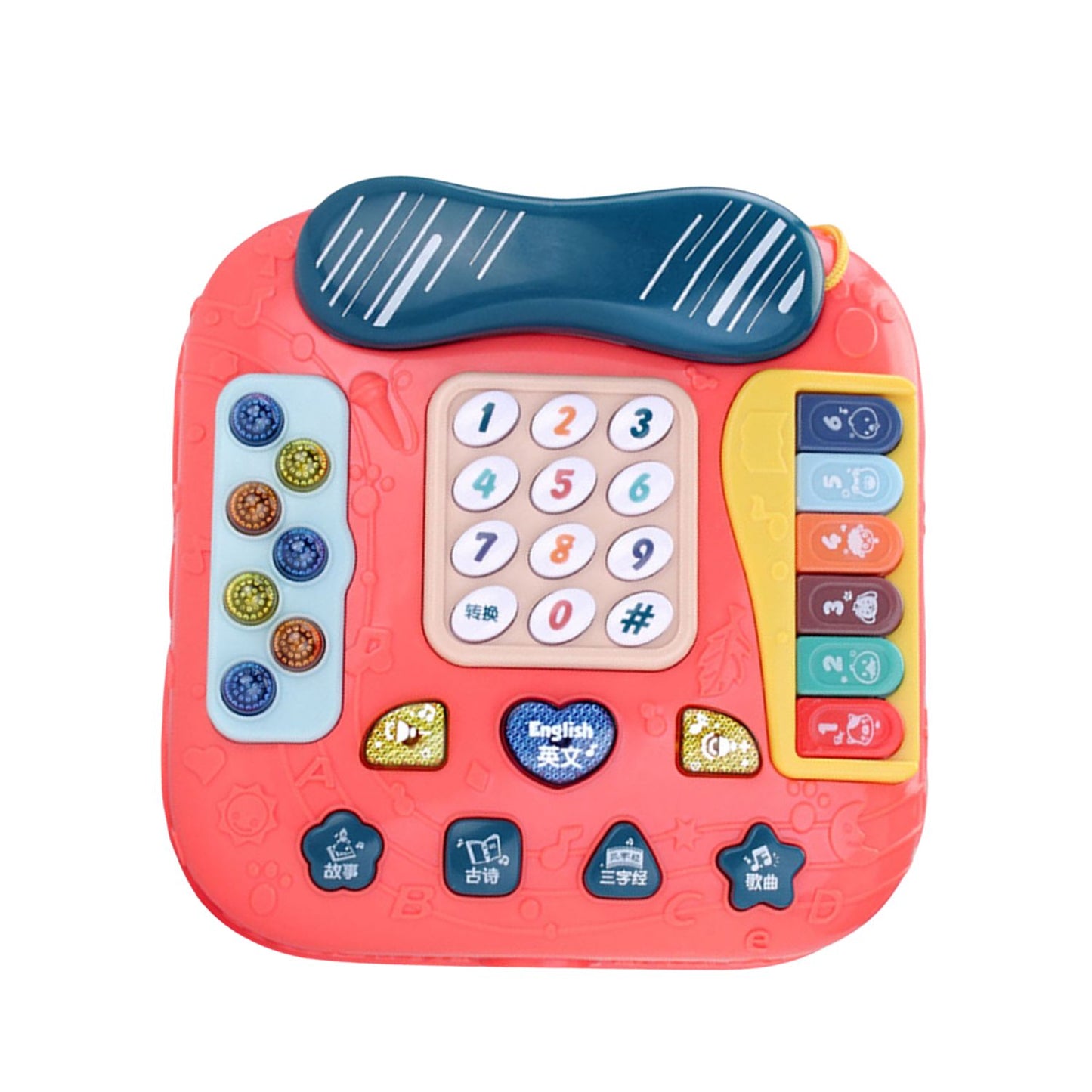 GOMINIMO Kids Toy Telephone Vehicle (Red)