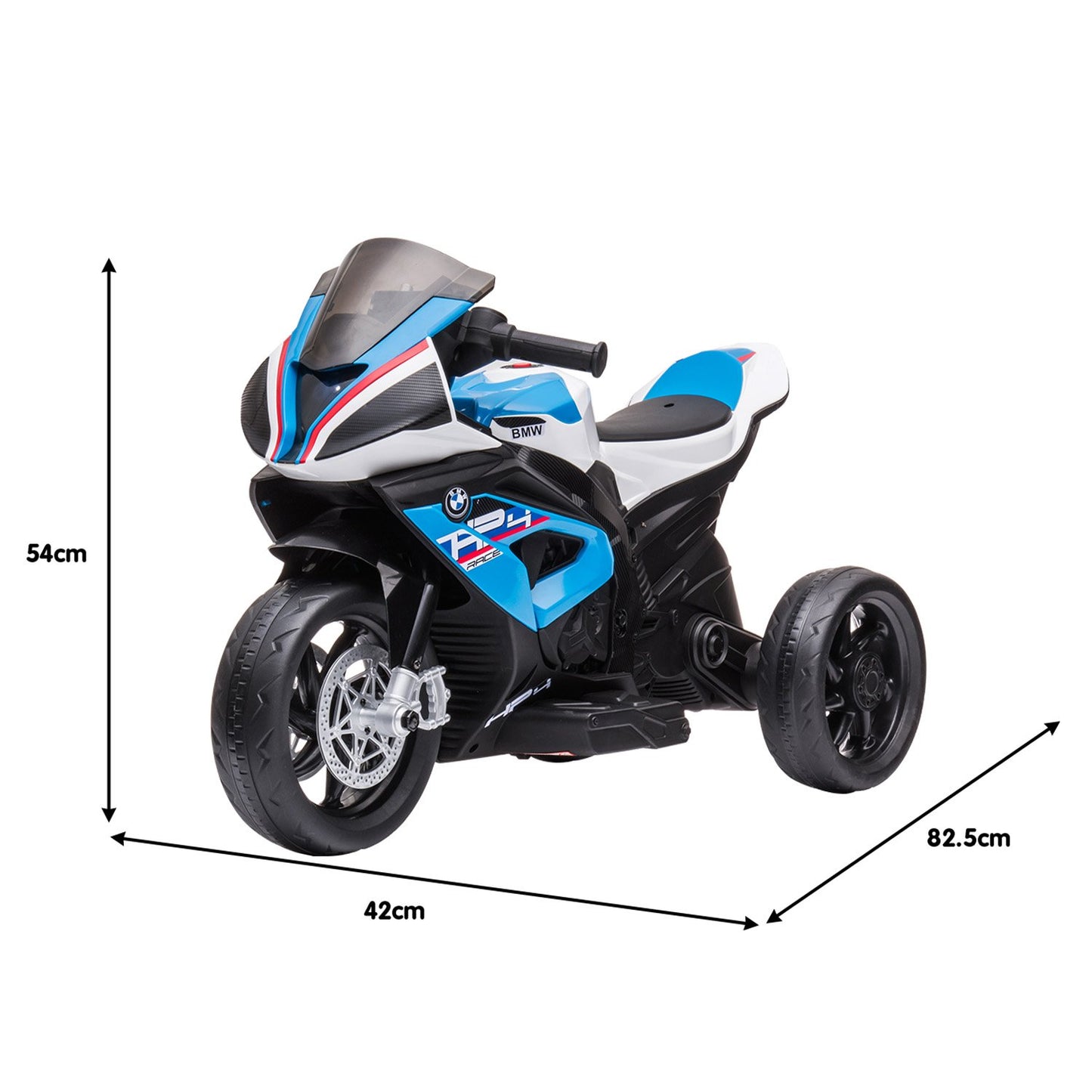 BMW Hp4 Race Kids Ride-on Motorbike In Blue