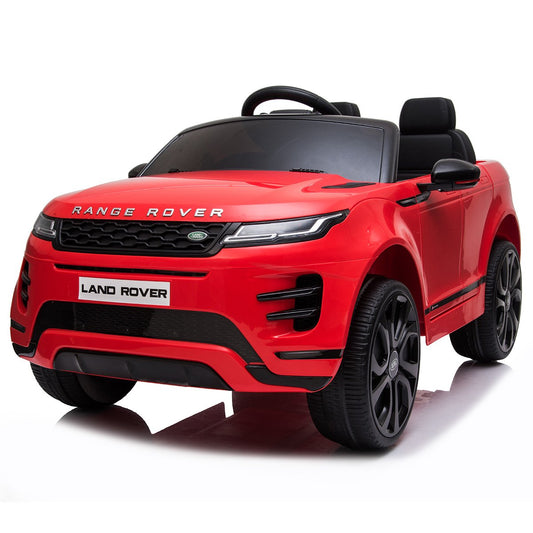 Land Rover Licensed Kids Electric Ride On Car Remote Control - Red