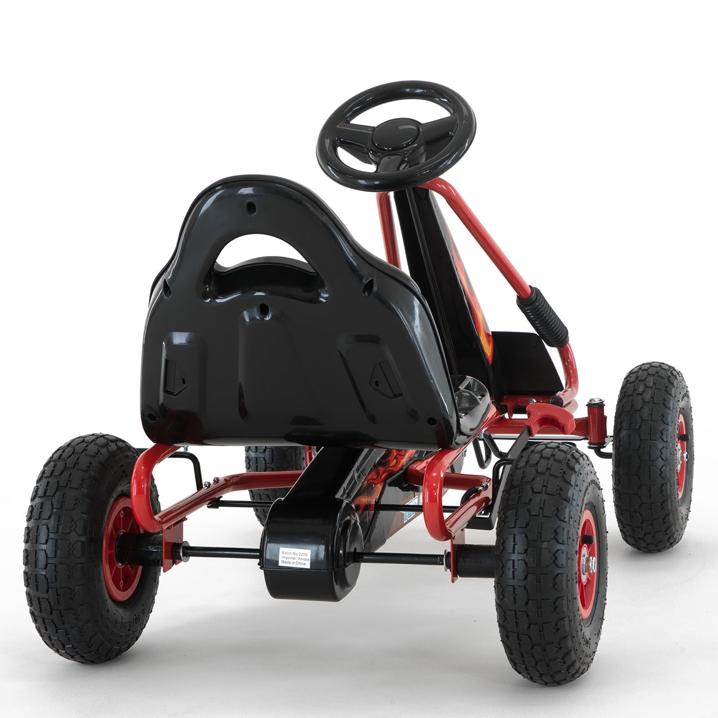 G95 Kids Ride On Pedal-Powered Go Kart  - Red