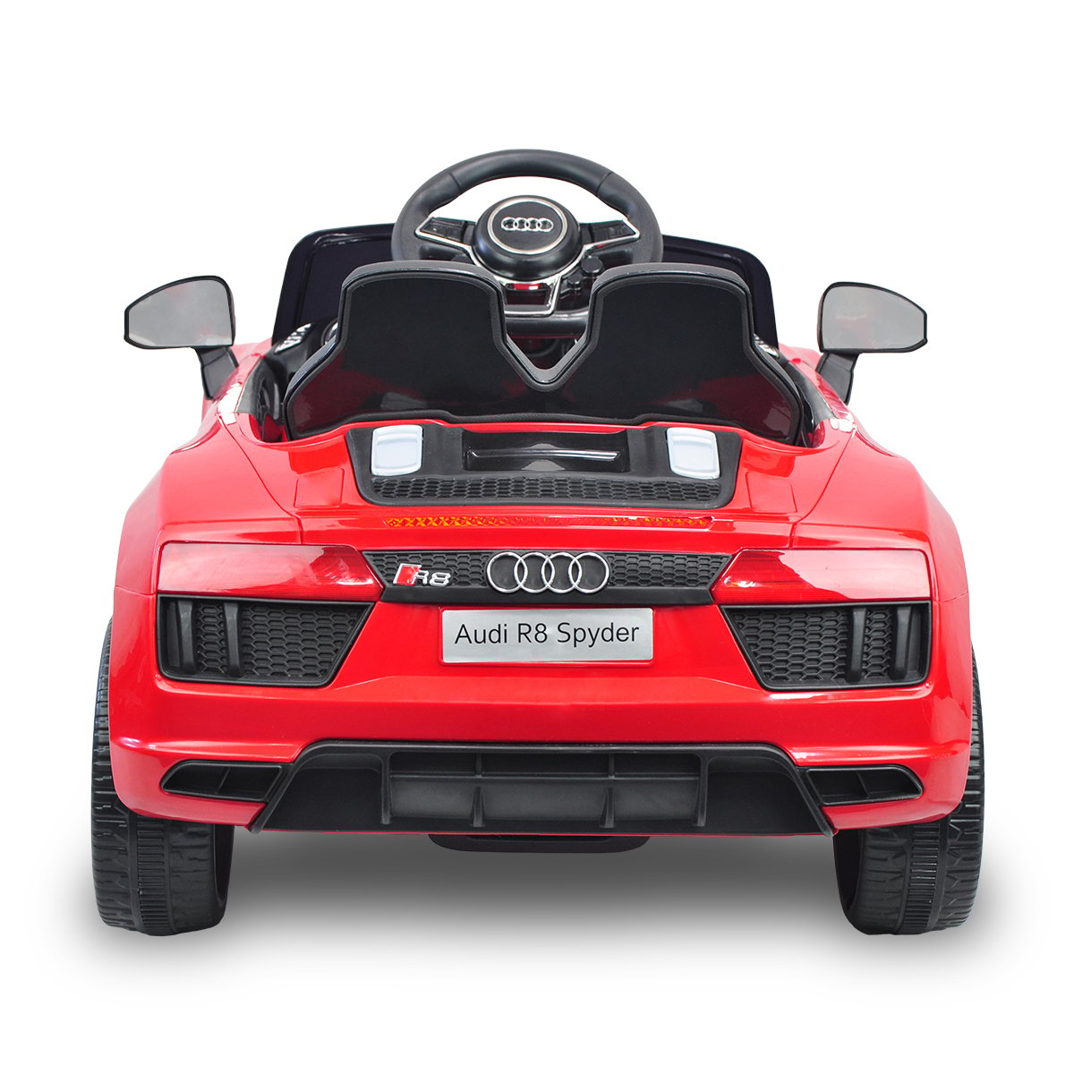 R8 Spyder Audi Licensed Kids Electric Ride On Car Remote Control - Red