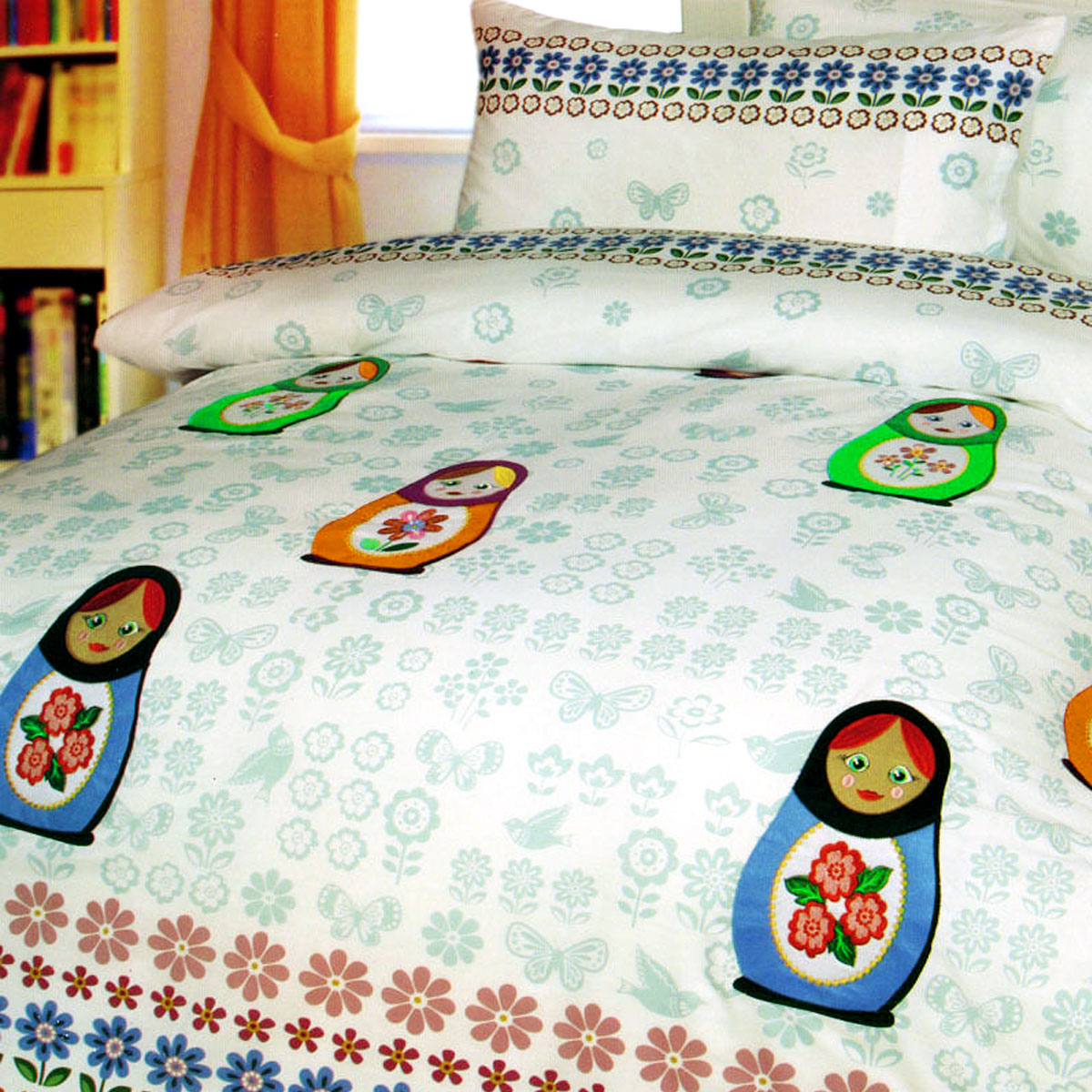 Chenka Quilt Cover Set Double Bed