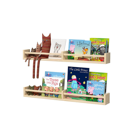 Floating Book Shelves for Kids Room