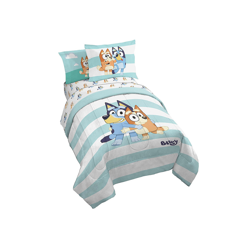 Five Pieces Kids Twin Size Bed Set